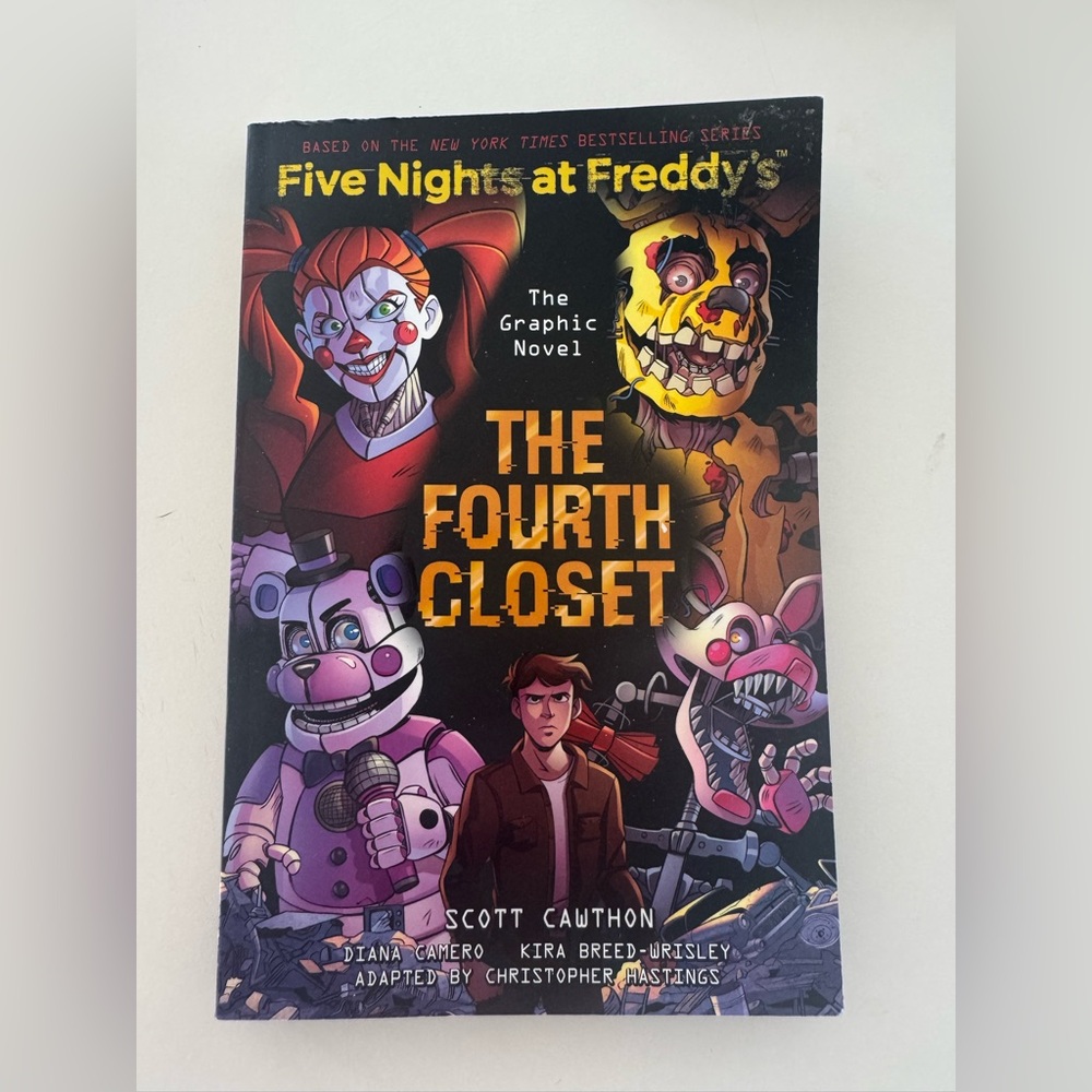 Five nights at Freddy’s
The graphic novel the fourth closet